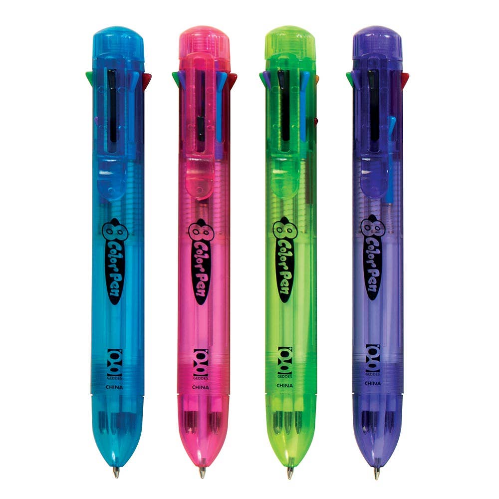 Geddes - 8 Color Pen  12/Ds