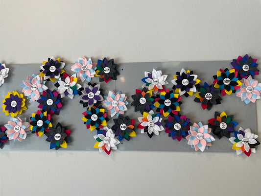 Pride Flower Magnets