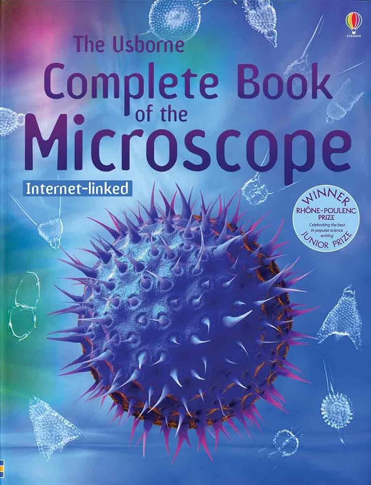 The Usborne Complete Book of the Microscope: Internet-Linked cover image