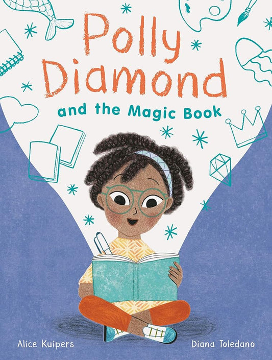 Polly Diamond and the Magic Book: Book 1 (Book Series for Elementary School Kids, Children's Chapter Book for Bookworms) cover image