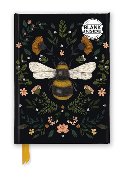 Jade Mosinski: Bee (Foiled Blank Journal) (Flame Tree Blank Notebooks) cover image