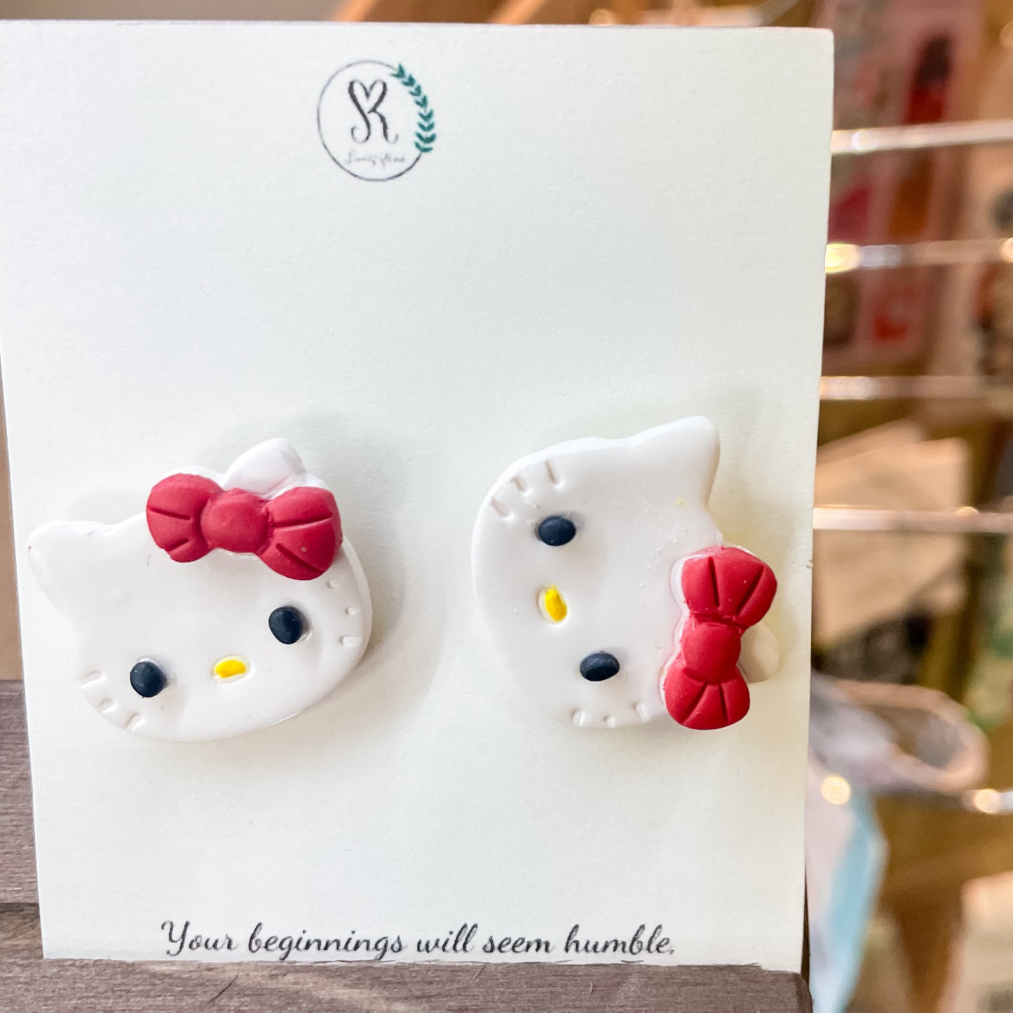 Sincerely Rebekah: Hello Kitty Studs