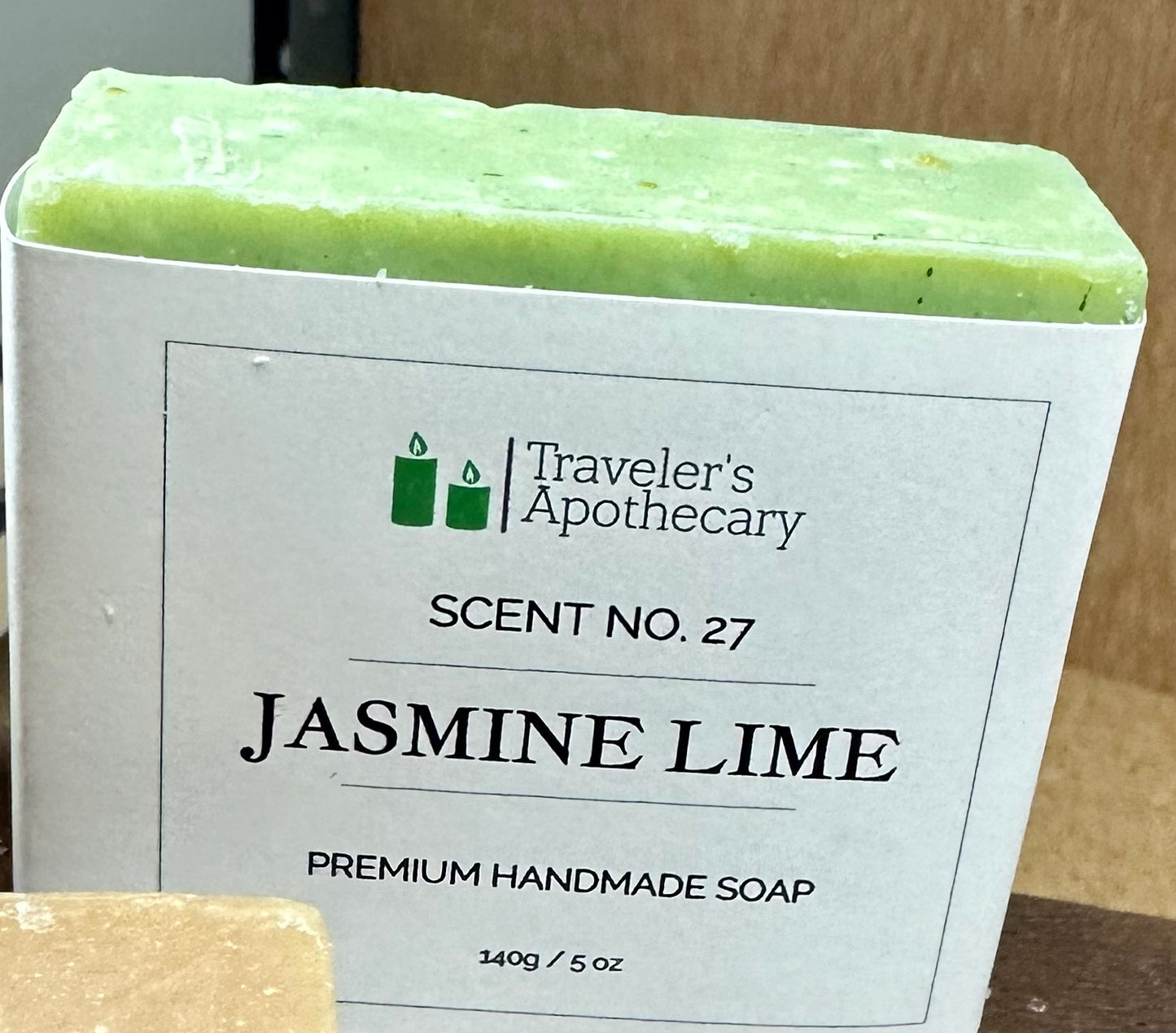 Traveler's Apothecary - Jasmine Lime Bar Soap