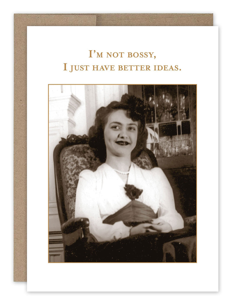 I'm Not Bossy What A Hoot Card | SM359 | What A Hoot Cards