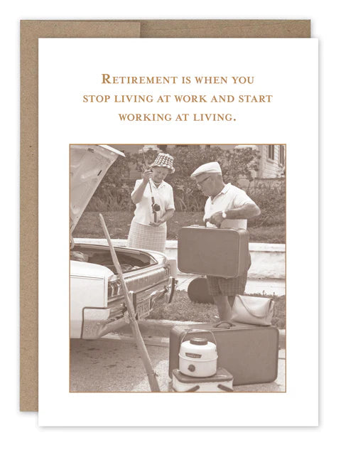 Living Retirement Card | SM682 | Retirement Cards