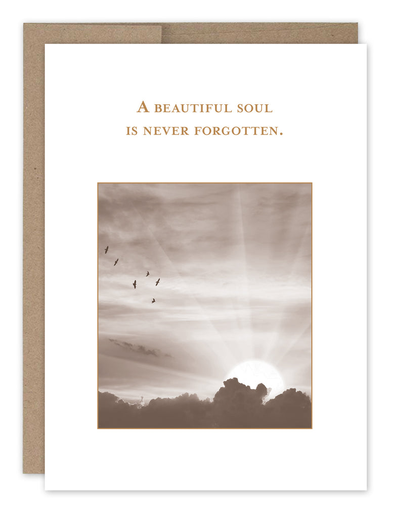 Beautiful Soul Sympathy Card | SM701 | Sympathy Cards